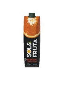 Jugo Sol Y Fruta De Naranja Y Frutilla X 250 Ml